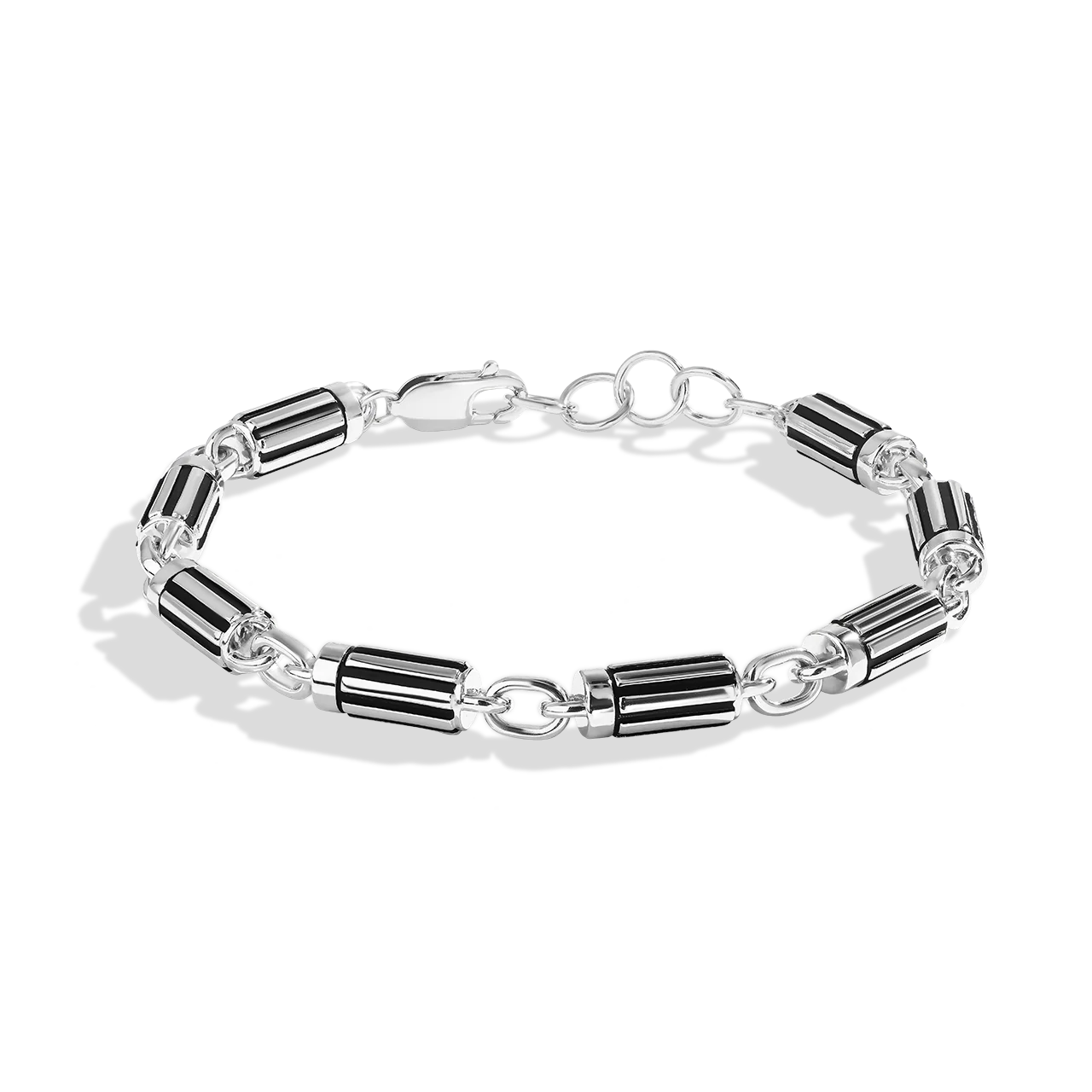 DARK ARMOR MEN'S BRACELET, Sterling Silver