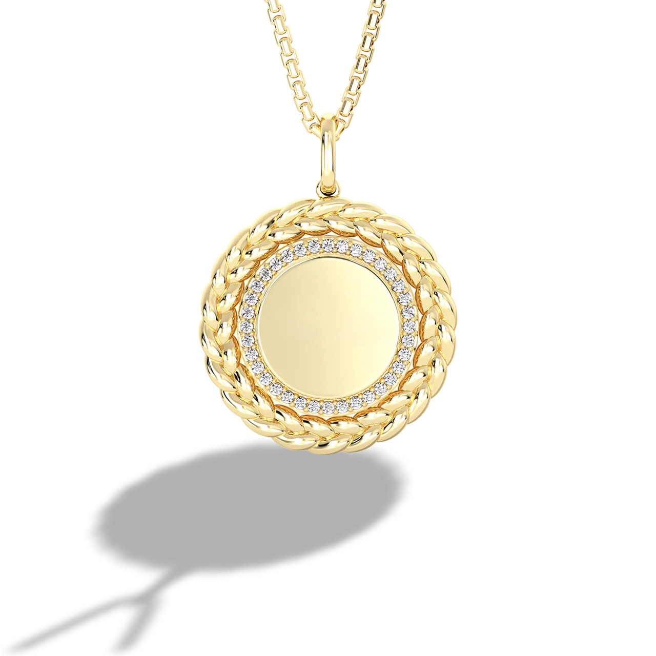 GALACTIC ROYALTY WOMEN'S PENDANT 1/6 CT.TW. Diamonds, 10K