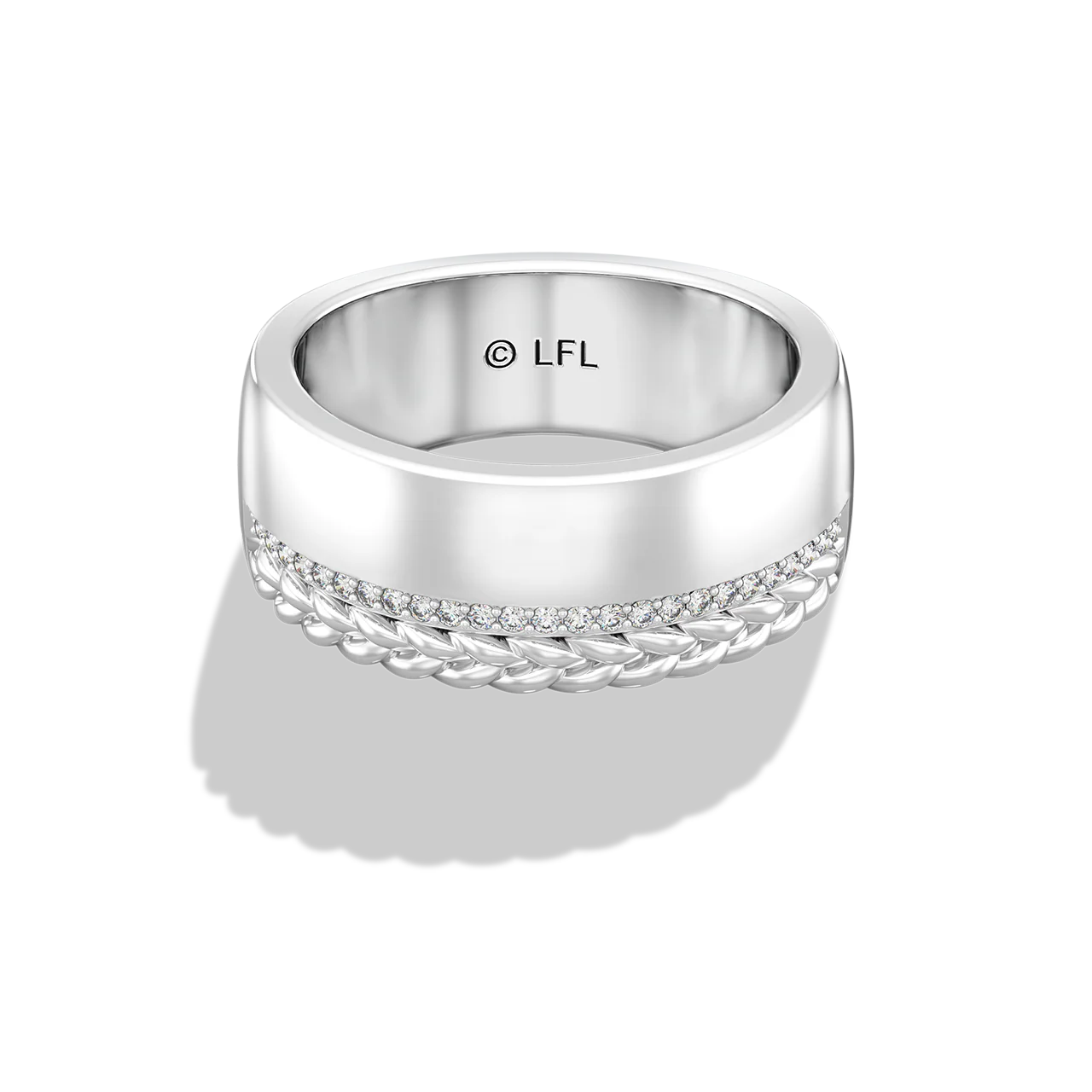 GALACTIC ROYALTY WOMEN'S RING 1/10 CT.TW. Diamonds, Sterling Silver - Image 3