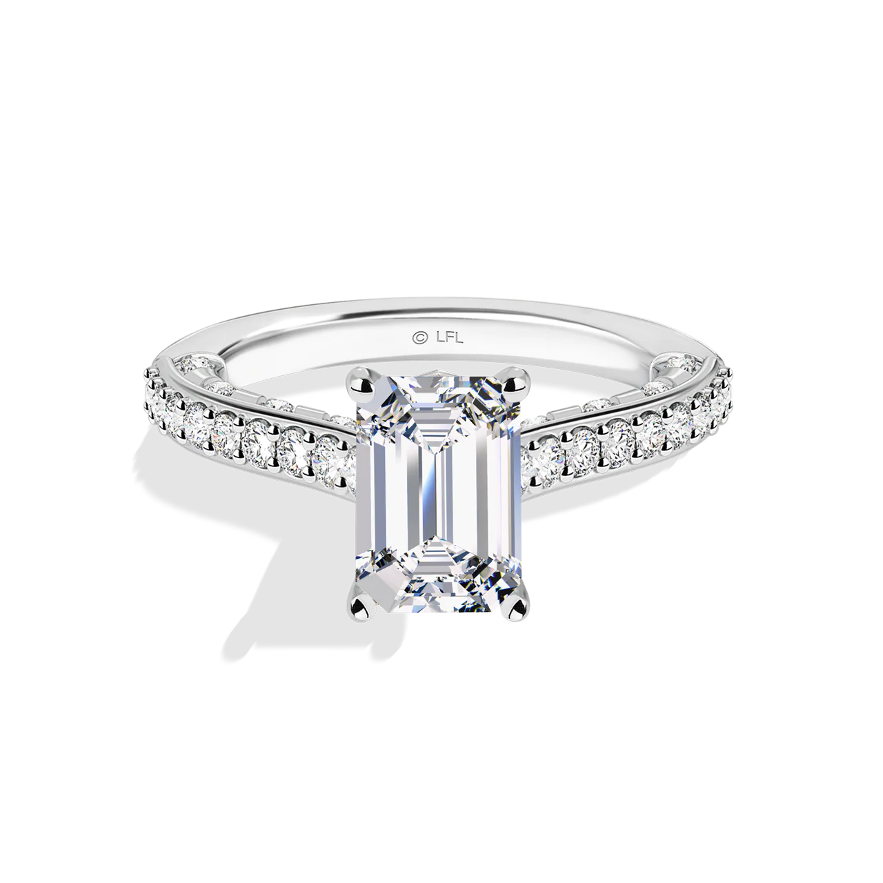 GALAXY STAR LAB GROWN DIAMONDS AHSOKA TANO 14K Gold Women's Engagement Ring - Image 18