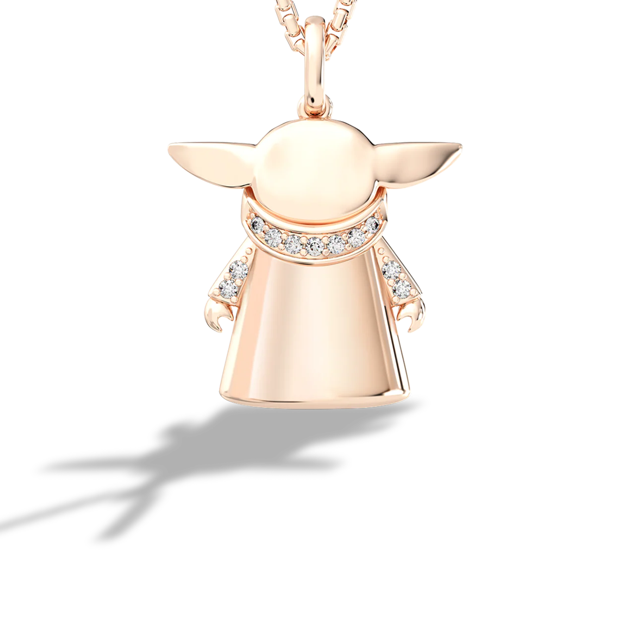 GROGU™ WOMEN'S PENDANT 1/10 CT.TW. Diamonds, 10K